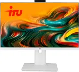 Моноблок IRU Tactio 23.8" Full HD i3 1215U (1.2) 8Gb SSD256Gb CR Windows 11 Professional GbitEth WiFi BT 120W Cam белый 1920x1080