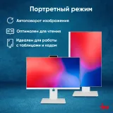 Моноблок IRU Tactio 23.8" Full HD i5 1235U (1.3) 16Gb SSD512Gb CR noOS GbitEth WiFi BT 120W Cam белый 1920x1080