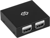 Сплиттер аудио-видео Digma DHSP-v1.4x2 HDMI (f)/2хHDMI (f) черный