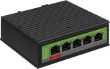 Коммутатор Digma DSP404F-1F-200 (L2) 5x100Мбит/с 4PoE 4PoE+ 1PoE++ 200W неуправляемый