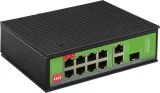 Коммутатор Digma DSP408F-2G1S-300 (L2) 8x100Мбит/с 2x1Гбит/с 1SFP 8PoE 8PoE+ 1PoE++ 300W неуправляемый