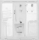 Корпус Thermaltake CTE E550 TG белый без БП ATX 3x140mm 2xUSB3.0 audio bott PSU