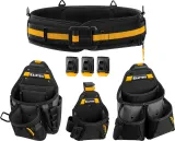 Сумка для инструментов Kraftool KBS-4 37карм. черный/желтый (38760-4) (38760-4)