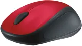 Мышь Logitech M235 красный/черный оптическая (1000dpi) беспроводная USB для ноутбука (2but)