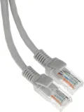 Патч-корд Rexant 18-1001 UTP RJ-45 вил.-вилка RJ-45 кат.5E 0.5м серый ПВХ
