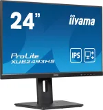 Монитор Iiyama 23.8" ProLite XUB2493HS-B6 черный IPS LED 16:9 HDMI M/M матовая HAS Piv 250cd 178гр/178гр 1920x1080 100Hz DP FHD 5.7кг