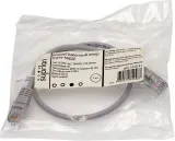 Патч-корд Suprlan 10-0141 UTP RJ-45 вил.-вилка RJ-45 кат.5E 0.5м серый LSZH 26AWG