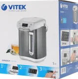 Термопот Vitek VT-1185 5л. 890Вт белый/серебристый