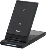 Беспроводное зар./устр. Buro CWC-QC5 15W 3A (QI) USB-C универсальное черный (CWC-QC5A15BK)