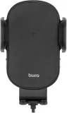 Автомобильное зар./устр. Buro BUQC15 15W 2.5A (QI) USB-C универсальное черный (BUQ15AC00BK)