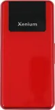 Мобильный телефон XENIUM X600 красный моноблок 1.77" 128x160 Nucleus 0.3Mpix GSM900/1800 MP3