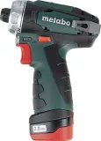 Дрель-шуруповерт Metabo PowerMaxx BS аккум. патрон:быстрозажимной (600984000)