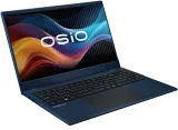 Ноутбук Osio BaseLine B150i-005c N-series N100 8Gb SSD512Gb Intel UHD Graphics 15.6" IPS FHD (1920x1080) noOS blue WiFi BT Cam 5000mAh