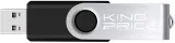 Флеш Диск KingPrice 8GB KPFD2 KPFD2A008ABK USB2.0 черный
