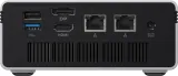 ПК Мини Chuwi UBox Ryzen 5 6600H (3.3) 16Gb SSD512Gb 660M Windows 11 Professional 2x2.5GbitEth WiFi BT 90W белый/черный