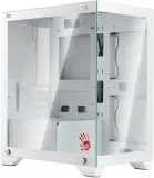 Корпус Bloody BD-CC103 белый без БП mATX 7x120mm 1xUSB2.0 1xUSB3.0 audio bott PSU