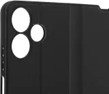 Чехол (флип-кейс) BoraSCO для Xiaomi Redmi 13 Book Case черный (73402)