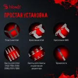 Система водяного охлаждения Bloody BD-LC360ARGB2 ARGB Soc-AM5/AM4/1151/1200/2066/1700 черный 4-pin 22-35dB Al+Cu 300W 1450gr Ret (BD-LC360ARGB2-BK)
