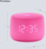 Умная колонка Yandex Станция Лайт 2 Алиса розовый 6W 1.0 BT/Wi-Fi 10м (YNDX-00026PNK)