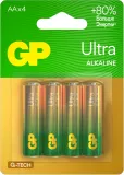 Батарея GP Ultra Alkaline GP 15AUA21-2CRSBC4 AA (4шт) блистер