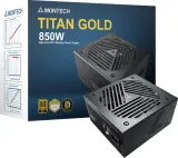 Блок питания Montech ATX 850W TITAN GOLD Gen.5 80+ gold (20+4pin) APFC 135mm fan 12xSATA Cab Manag RTL