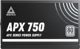 Блок питания Montech ATX 750W APX 750 80 PLUS WHITE (20+4pin) APFC 120mm fan 6xSATA Cab Manag RTL