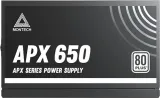 Блок питания Montech ATX 650W APX 650 80 PLUS WHITE (20+4pin) APFC 120mm fan 6xSATA Cab Manag RTL