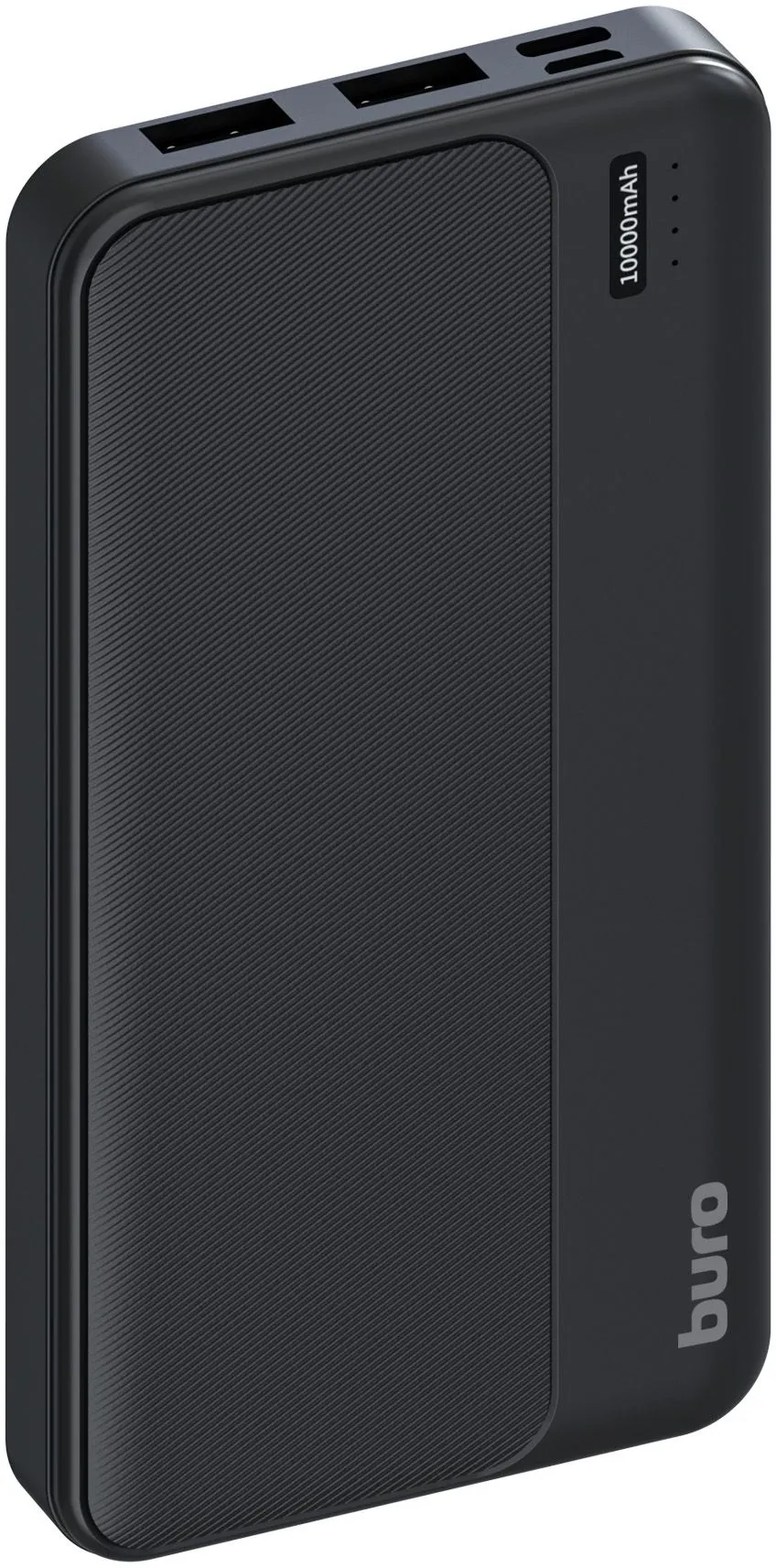 Мобильный аккумулятор Buro BPF10A 10000mAh QC3.0/PD3.0 22.5W 2.1A 2xUSB-A/USB-C черный (BPF10A22PBK)