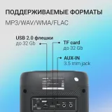 Минисистема Digma D-MC1700 черный 30Вт FM USB BT micro SD