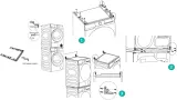 Комплект соединительный для сушильных и стиральных машин Gorenje SKHNE80W/C белый 700гр (упак: 1шт)