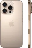 Смартфон Apple A3294 iPhone 16 Pro 256Gb бежевый титан моноблок 3G 4G 2Sim 6.3" 1206x2622 iOS 18 48Mpix 802.11 a/b/g/n/ac/ax/be NFC GPS Protect