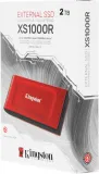 Накопитель SSD Kingston USB-C 2TB SXS1000R/2000G XS1000 1.8" красный