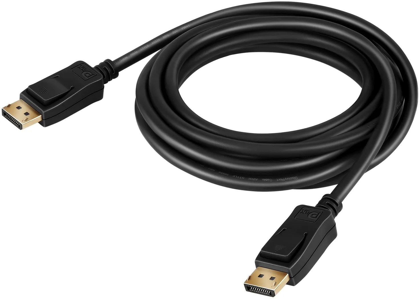 Кабель Buro BU-DP-v1.4-3m ver1.4 DisplayPort (m) DisplayPort (m) 3м черный (пакет)