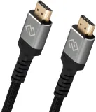 Кабель аудио-видео Digma HDMI (m)/HDMI (m) 1.5м. феррит.кольца позолоч.конт. черный (D-HDMI-2FF-V2.1-1.5M)
