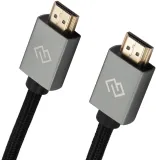 Кабель аудио-видео Digma HDMI (m)/HDMI (m) 5м. феррит.кольца позолоч.конт. черный (D-HDMI-2FF-V2.0-5M)