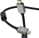 Кабель аудио-видео Digma HDMI (m)/HDMI (m) 5м. феррит.кольца позолоч.конт. черный (D-HDMI-2FF-V2.0-5M)