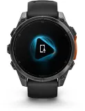 Смарт-часы Garmin Fenix 8 47мм 1.4" AMOLED корп.серый рем.черный разм.брасл.:125-208мм (010-02904-00)