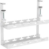 Кабель-канал Cactus CS-CM-400-2WT для столов 40x13.4x34.2см белый