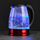 Чайник электрический Scarlett SC-EK27G85 1.8л. 1800Вт красный/черный корпус: стекло