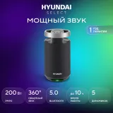 Минисистема Hyundai H-MC1241 черный 100Вт BT