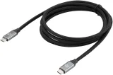 Кабель Digma D-Type-C-USB3.2-2m D-TYPE-C-USB3.2-100W-4K-2M USB Type-C (m)-USB Type-C (m) 2м черный