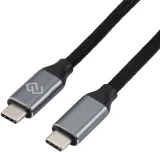 Кабель Digma D-Type-C-USB3.2-3m D-TYPE-C-USB3.2-100W-4K-3M USB Type-C (m)-USB Type-C (m) 3м черный