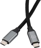 Кабель Digma D-Type-C-USB3.2-3m D-TYPE-C-USB3.2-100W-4K-3M USB Type-C (m)-USB Type-C (m) 3м черный