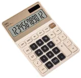 Калькулятор настольный Deli EM309 золотистый 12-разр. (EM309)