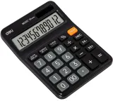 Калькулятор настольный Deli Askend EM222C черный 12-разр. (EM222C)