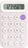 Калькулятор карманный Deli EM10 фиолетовый 8-разр. (EM10)