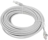 Патч-корд Buro UTP-5E-15M-G-LSZH 1Гбит/с UTP 4 пары cat.5E 15м серый RJ-45 (m)-RJ-45 (m)