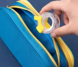 Клейкая лента канцелярская Deli EA696 прозрачная шир.18мм дл.27м 38мкр блистер (упак.:2шт) в комп.:диспенсер для клейкой ленты