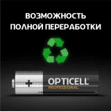 Батарея Opticell Professional LR6 AA (6шт) блистер