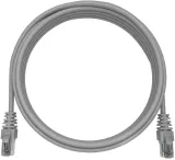Патч-корд NTSS NTSS-PC-UTP-RJ45-6-2.0-LSZH-GY UTP RJ-45 вил.-вилка RJ-45 кат.3 2м серый LSZH 24AWG